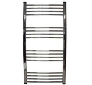 heated towel rail 1200x600mm Curved