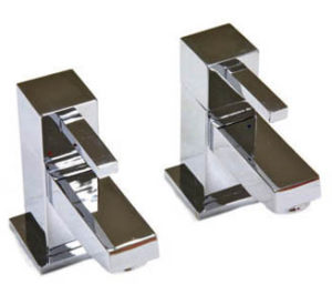 Cube Pair Bath Taps