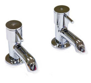 Diamond Lever Basin taps
