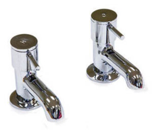 Diamond lever Bath taps