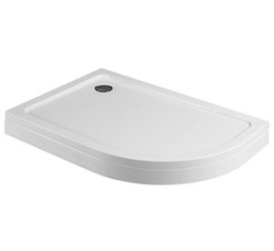 Slimline 1000x800mm Right Hand Quad Tray