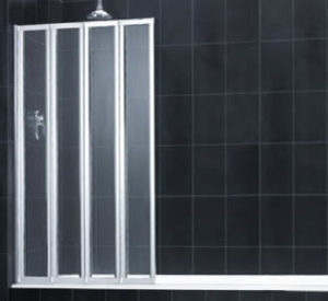 Four-Part Bath Screen