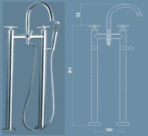 Traditional Freestanding Taps
