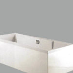 High Gloss Wood 1700 Side Panel with Plinth - Image 2
