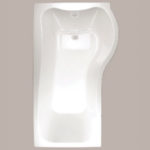 Shower Bath 11 Jet p Shape Bath - Image 2