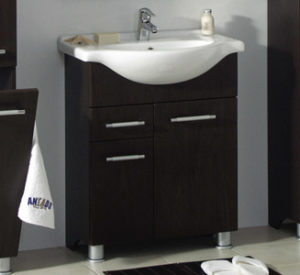 650 mm Wenge Vanity Unit