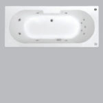 Chloe 11 Jet Whirlpool Bath - Image 2