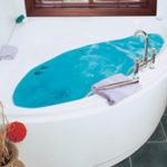 Corner Whirlpool Bath